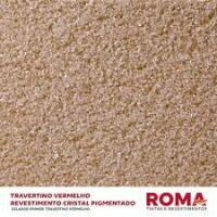 Imagem de CRISTAL PIGMENTADO TRAVERTINO VERMELHO 23 KG - ROMA